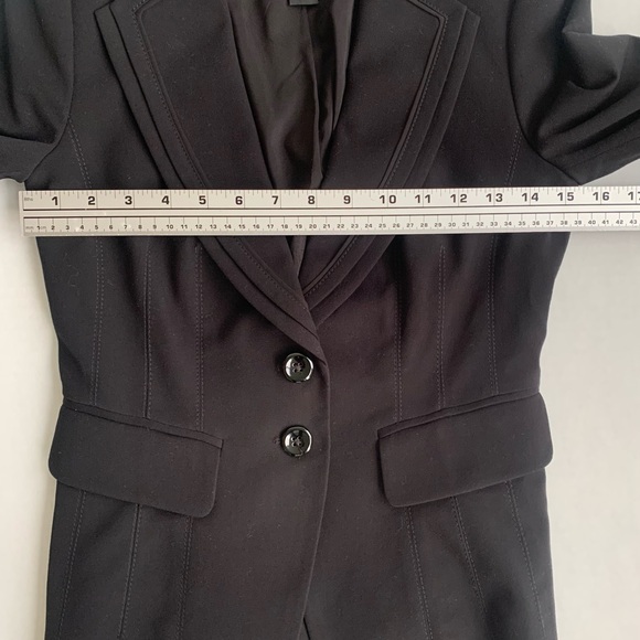 White House Black Market Women’s Blazer Jacket Black Size 00 - Picture 7 of 16